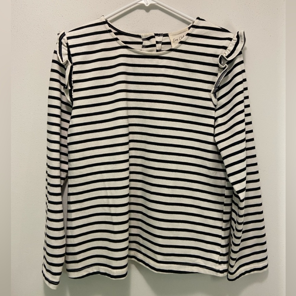 Striped Long Sleeve Top